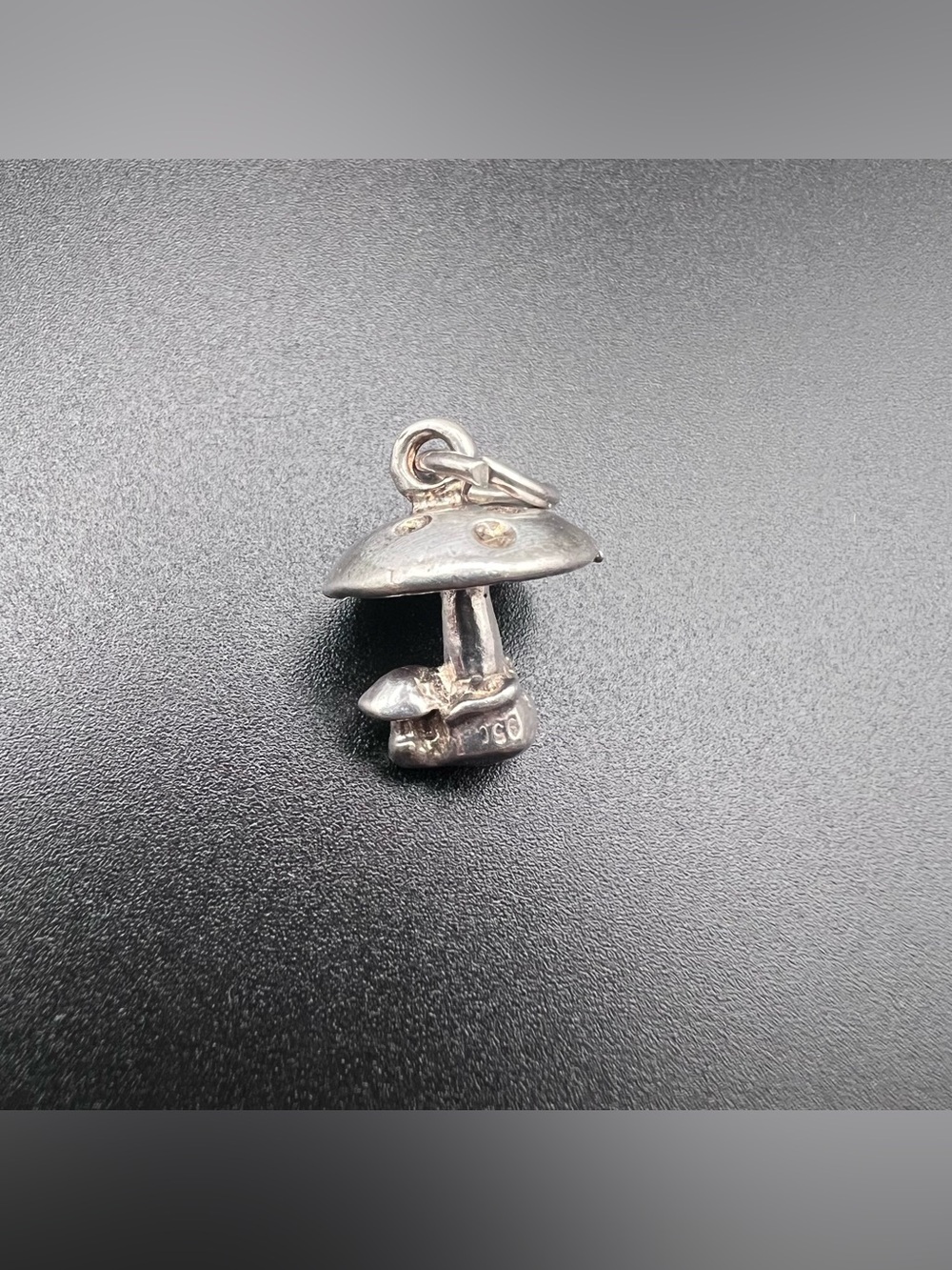 Sterling Silver Mushroom Charm - Picture 2 of 6